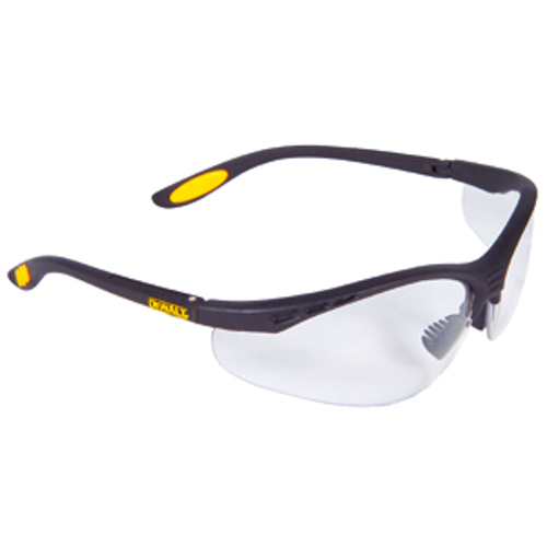 DeWalt Reinforcer Bifocal Safety Glasses - Smoke Lens, Black Frame, Scratch Resistant (DPG59-2)