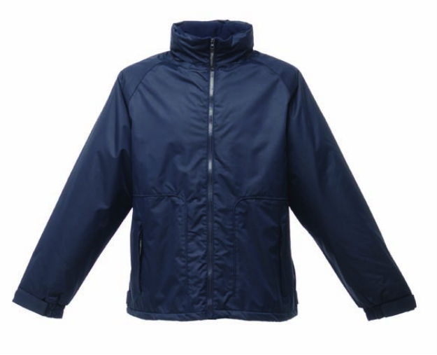 TRA301 Regatta Hudson Jacket Navy Breedon/ Express Minimix/ Home Safe ...